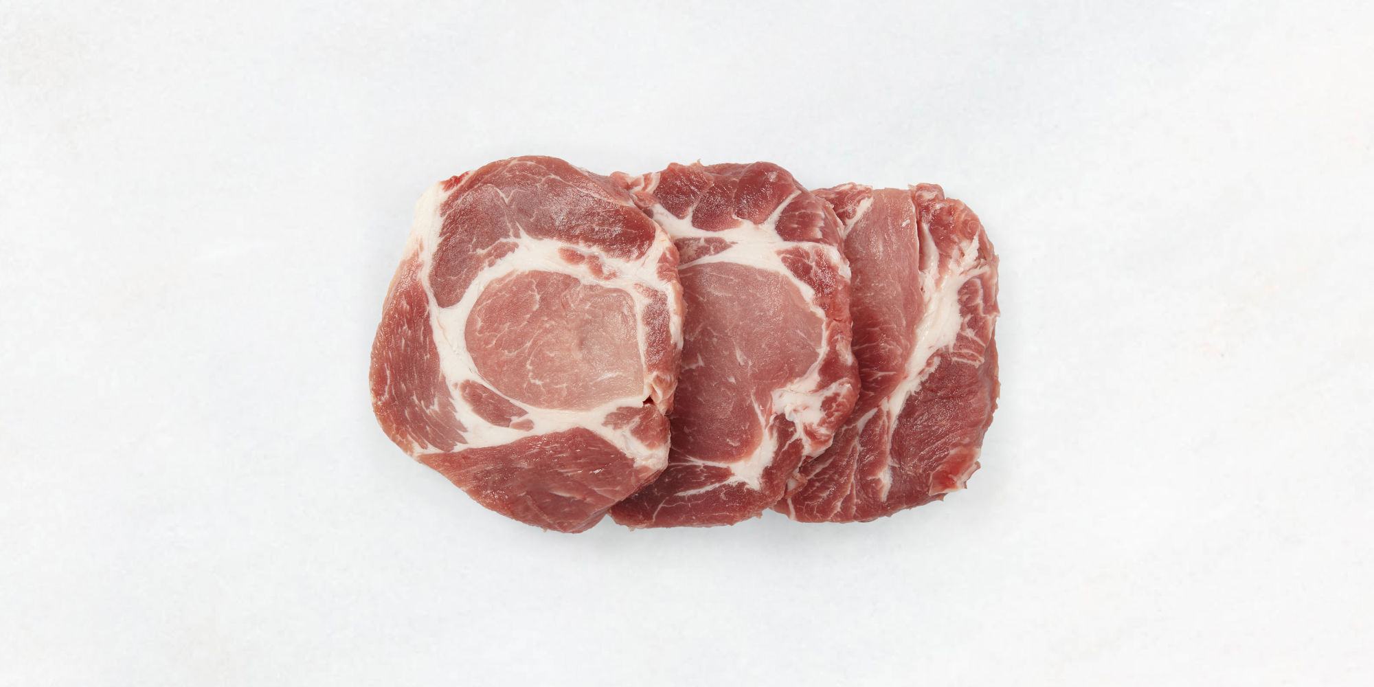 Schweinenacken in Scheiben natur