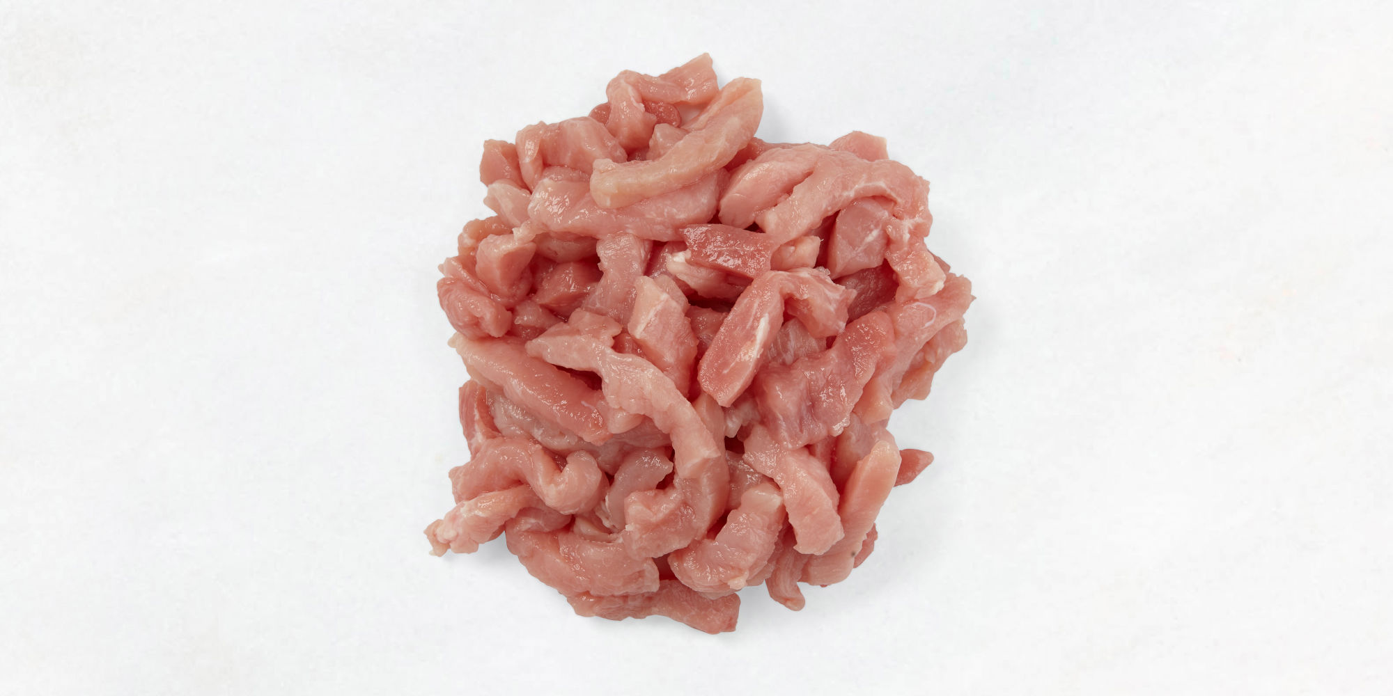 Schweinefleischstreifen